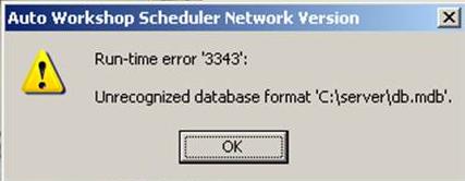 Как исправить ошибку 3343 Нераспознанный формат базы данных в MS Access