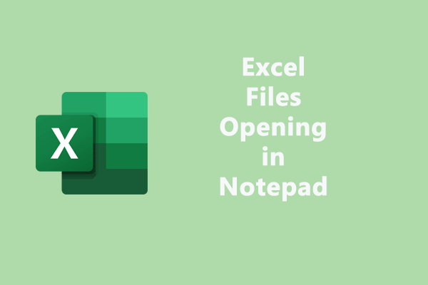 Как исправить открытие файлов Excel в Блокноте Windows 10/11?