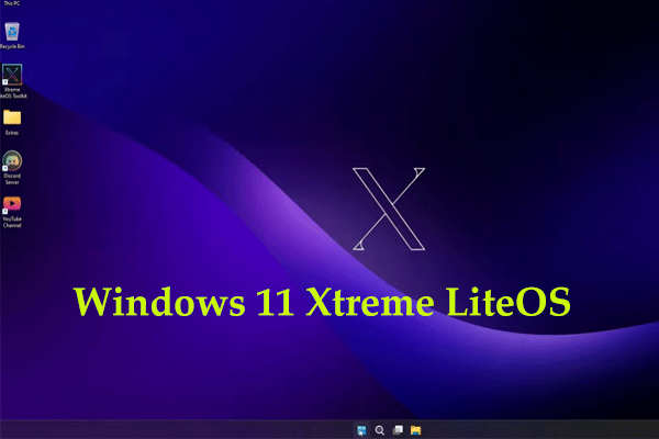 Загрузка и установка ISO-образа Windows 11 Xtreme LiteOS для недорогих ПК