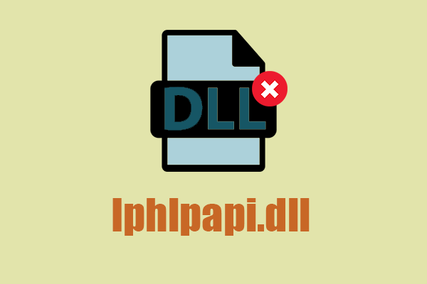 Что такое Iphlpapi.dll и как исправить связанные ошибки?  Зафиксированный!