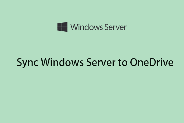 Синхронизировать Windows Server с OneDrive