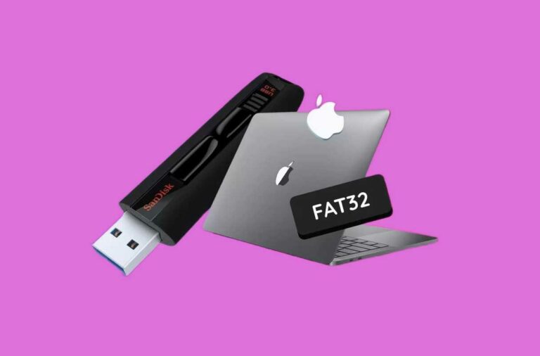Как отформатировать USB-накопитель в FAT32 на MAC