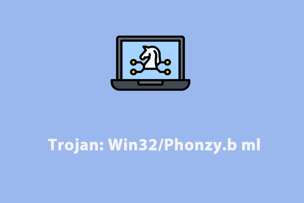 Определение и удаление — троян: Win32/Phonzy.b ml