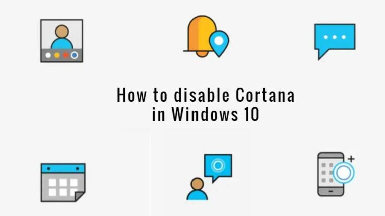 Как отключить Кортану в Windows 10? [Working In 2021]