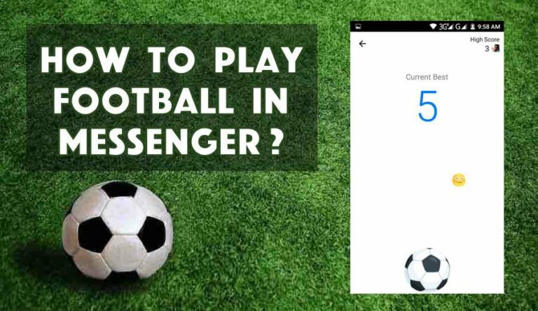 Как играть в новую скрытую футбольную игру Facebook Messenger