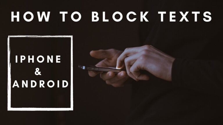 Как заблокировать текстовые сообщения на iPhone и Android?