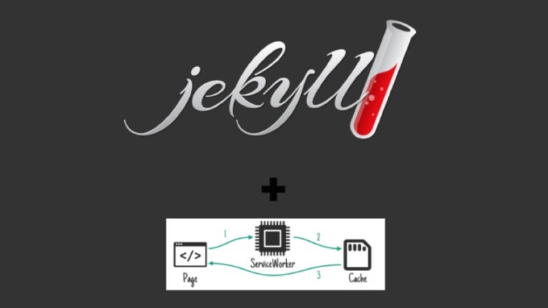 Как заставить блог Jekyll работать в автономном режиме с помощью сервисных работников