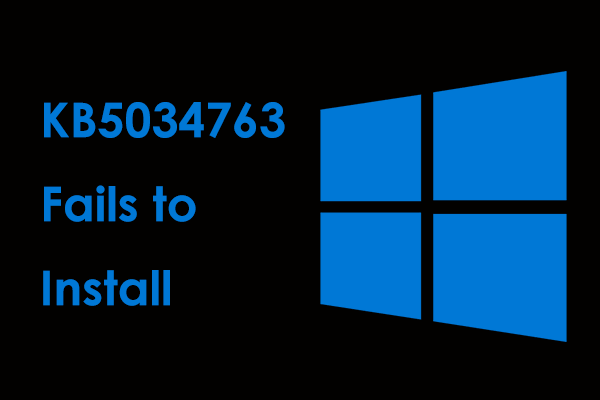KB5034763 не удается установить в Windows 10: как исправить?