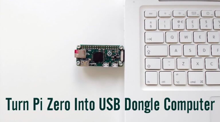 Как превратить Raspberry Pi Zero в крошечный компьютер-ключ?