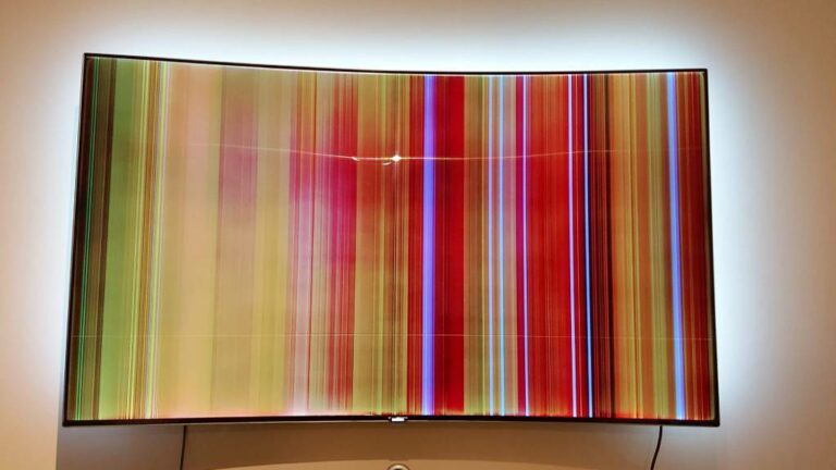 Вертикальная линия на экране телевизора Samsung: 3 решения