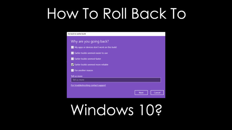 Как вернуться к Windows 10 из Windows 11 Insider Preview?