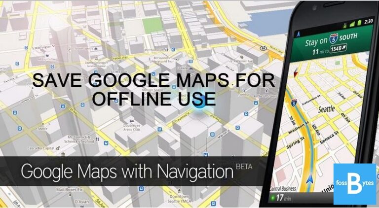 Как сохранить карты Google для использования в автономном режиме