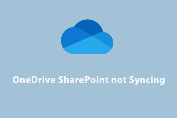 Исправлено: OneDrive SharePoint не синхронизируется.