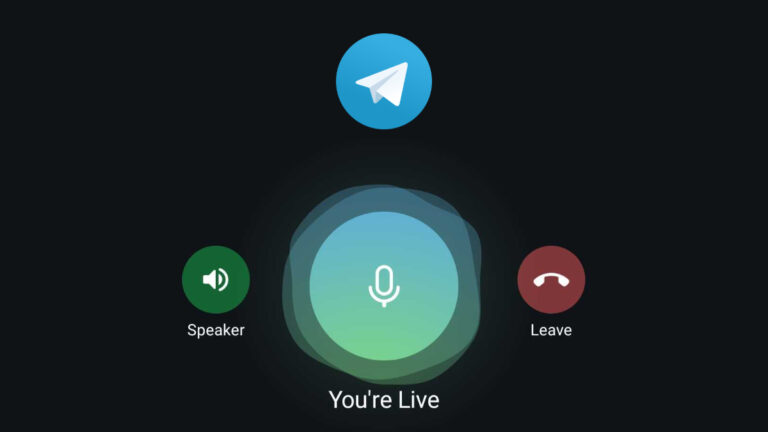 Как совершать групповые голосовые звонки в Telegram на Android?