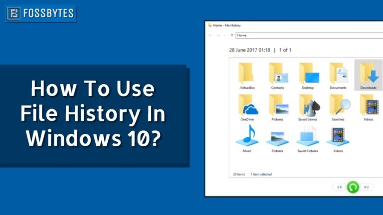Как сделать резервную копию данных в Windows 10 с помощью истории файлов?