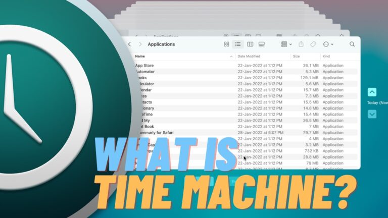 Что такое Apple Time Machine на Mac?  Как это использовать