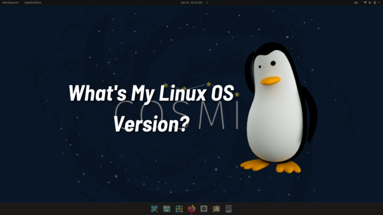 Как проверить версию ОС в Linux?
