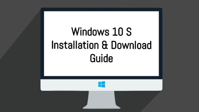 Как загрузить и установить Windows 10 S?  (Чистая установка ISO, конвертация, пробная версия)