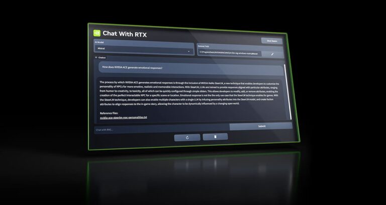 Все, что нужно знать о чат-боте Chat With RTX с искусственным интеллектом