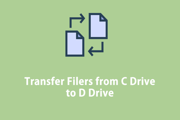 Как перенести файлы с диска C на диск D в Windows 10/11?