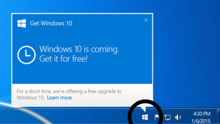 Как получить значок обновления Windows 10, если он отсутствует